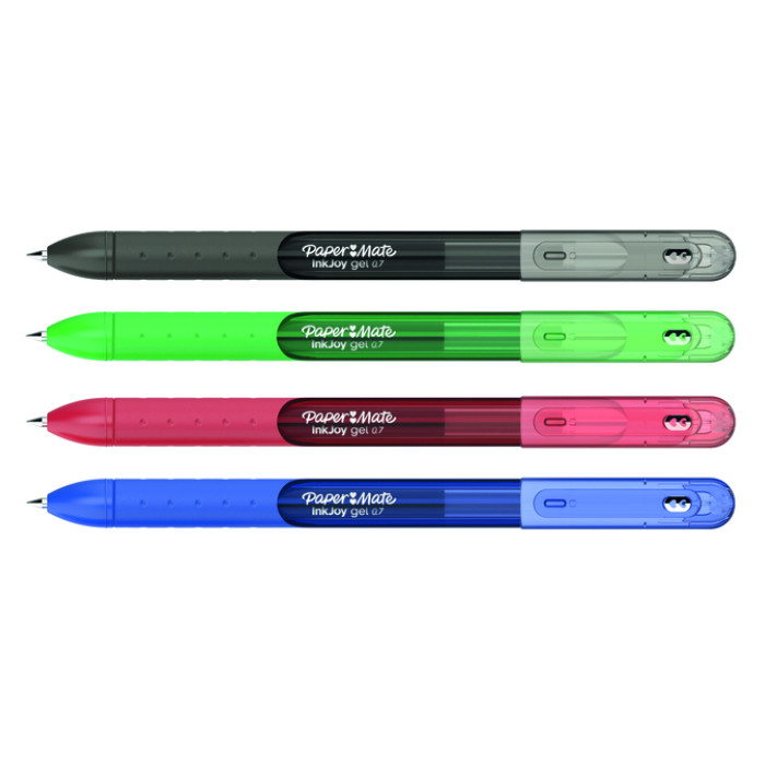 Gelschrijver Paper Mate Inkjoy 600 stick STD assorti