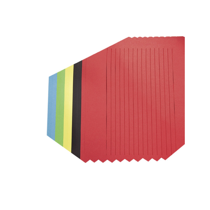 Vlechtpapier Folia 130gr 35x50cm 10 vel assorti kleuren