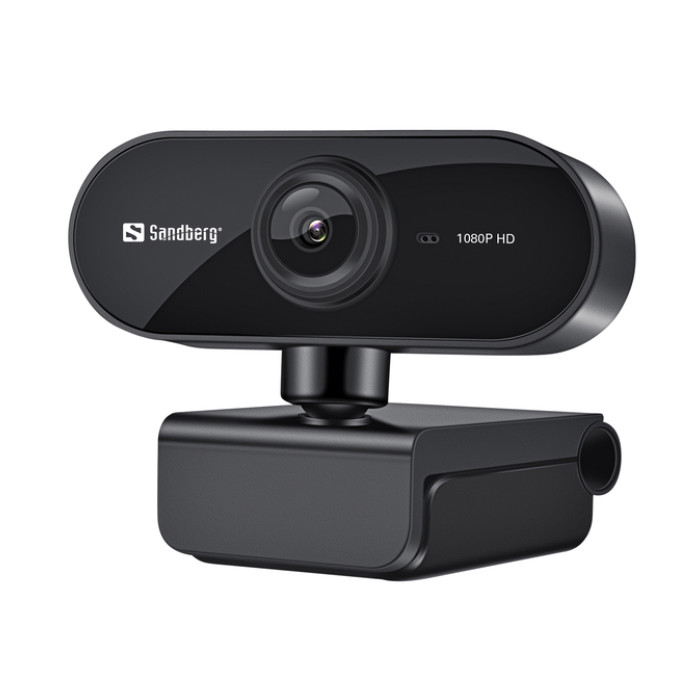 Webcam Sandberg USB FLEX 133-97 zwart