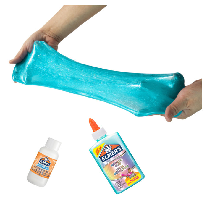 Kinderlijm Elmer's metallic blauw