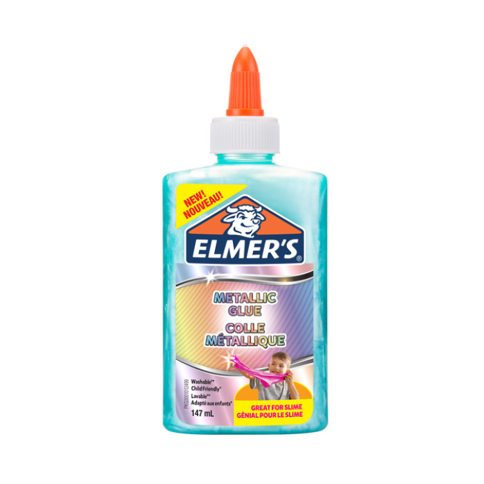 Kinderlijm Elmer's metallic blauw