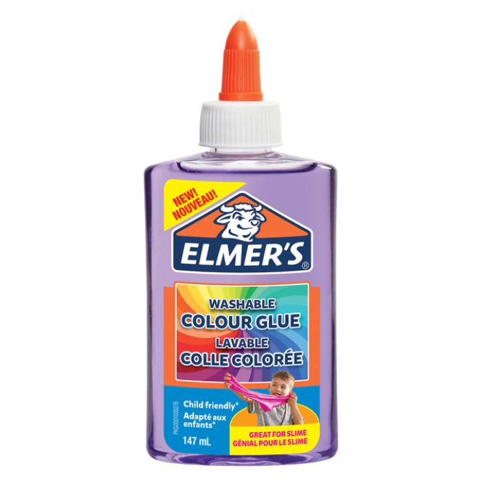 Kinderlijm Elmer's transparant paars