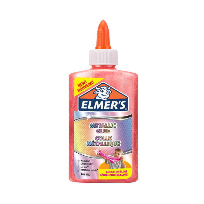 Kinderlijm Elmer's metallic roze