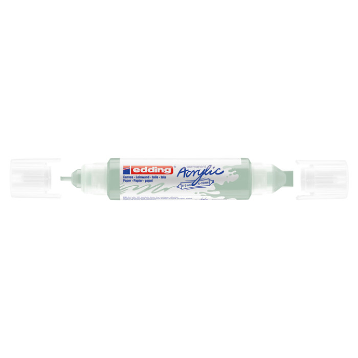 Acrylmarker edding e-5400 3D double liner zacht mint