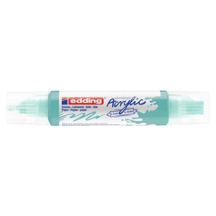 Acrylmarker edding e-5400 3D double liner opulent turquoise