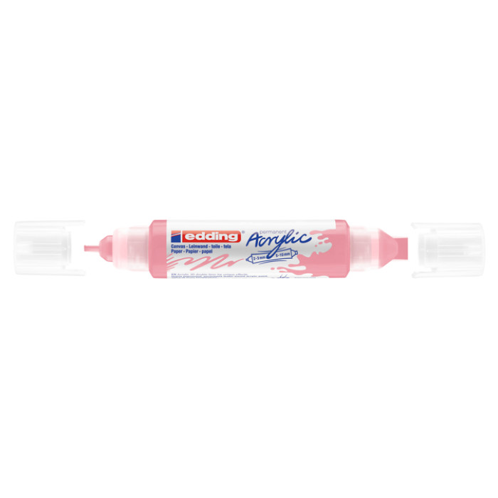 Acrylmarker edding e-5400 3D double liner stijlvol mauve