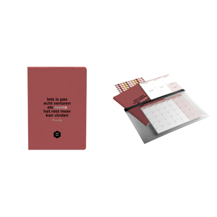 Planner en notebook Mama Baas