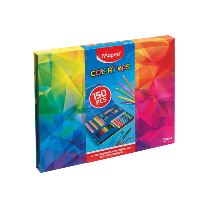 Tekenset Maped Color'Peps 150-delig assorti