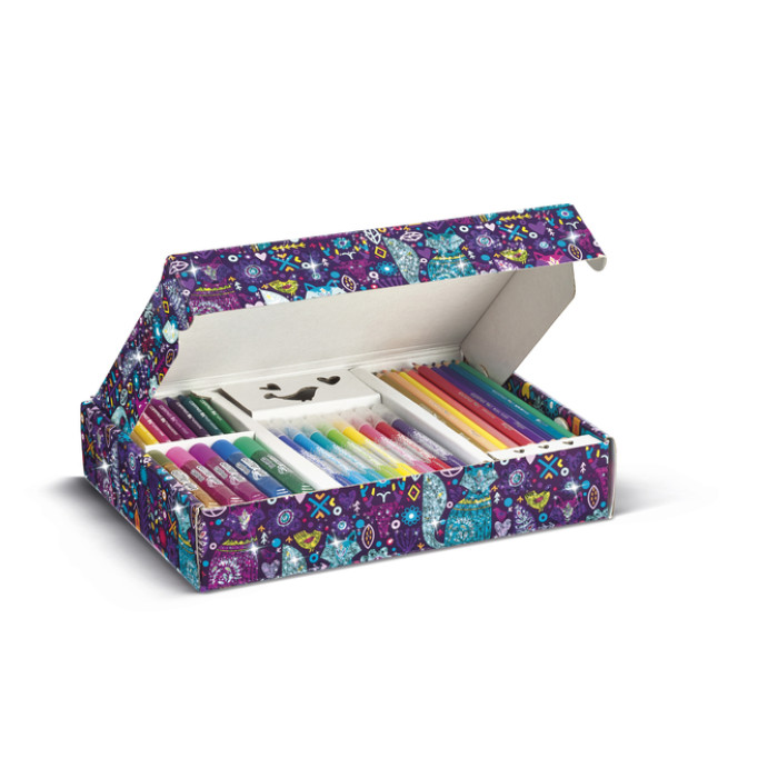 Tekenset Maped Color'Peps glitter 31-delig assorti