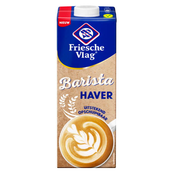 Haverdrank Friesche Vlag Barista pak 1 liter