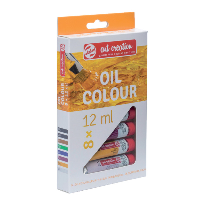 Olieverf Talens Art Creation assorti blister à 8 stuks