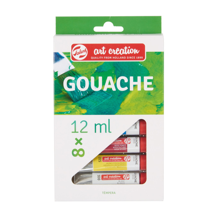 Gouache Talens Art Creation set à 8 kleuren