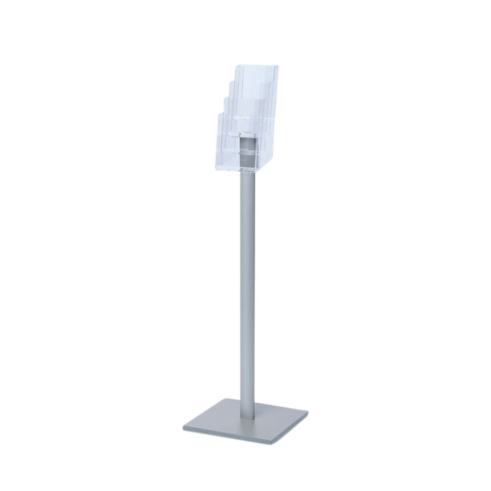 Brochurehouder Quantore met standaard 4x 110x140x30mm