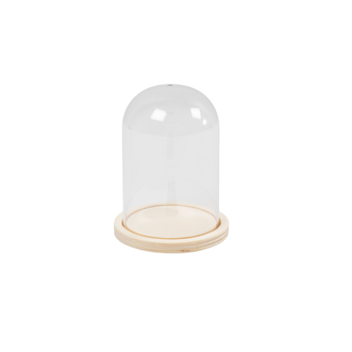 Stolp Creativ Company met houten voet 9.5cm x 6cm