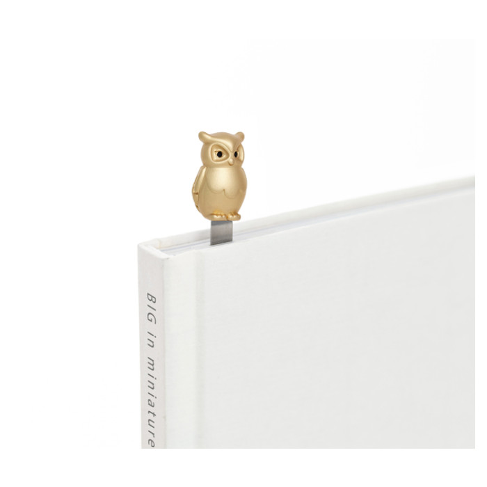 Boekenlegger Metalmorphose uil