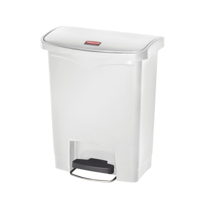 Pedaalemmer Rubbermaid Slim Jim Step-On 30liter wit