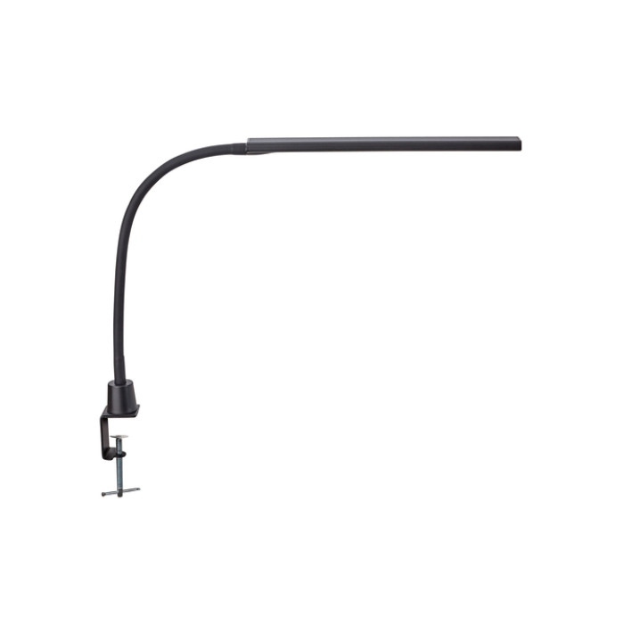 Bureaulamp MAUL Pirro LED dimbaar tafelklem zwart