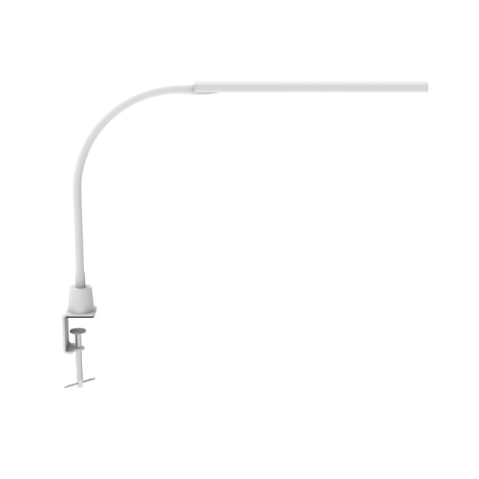Bureaulamp MAUL Pirro LED dimbaar tafelklem wit