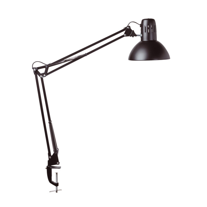 Bureaulamp MAUL Study tafelklem excl.LED lamp E27 zwart