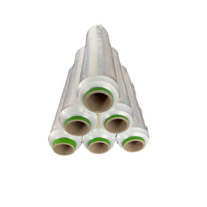 Wikkelfolie IEZZY 430mmx600m 5mu prestretch transparant