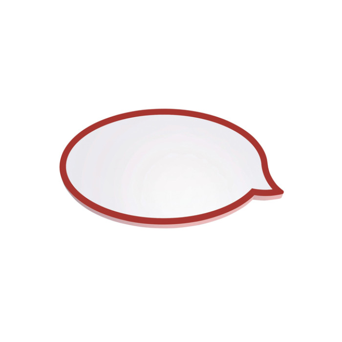 Workshopkaarten MAUL ballon 11x19cm wit 50 stuks