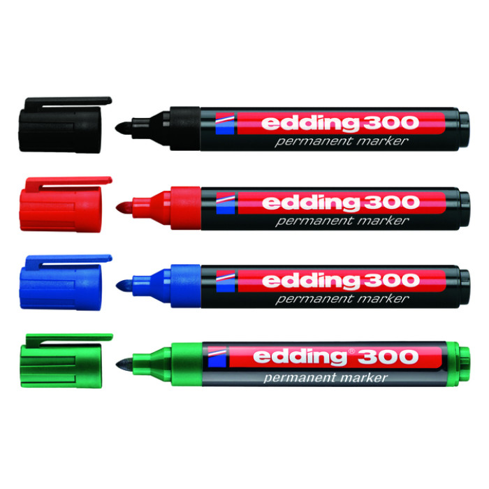 Viltstift edding 300 rond 1.5-3mm groen