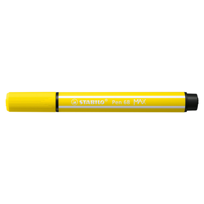 Viltstift STABILO Pen 68/24 Max citroengeel