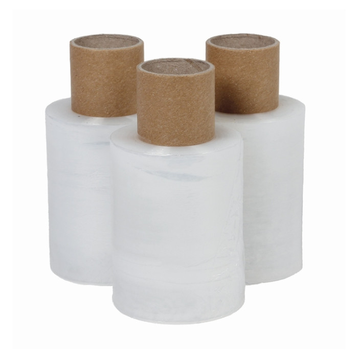 Wikkelfolie IEZZY 100mmx150m 20mu transparant