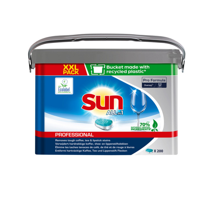 Vaatwastabletten Sun Pro Formula All-in-one XXL 200 stuks