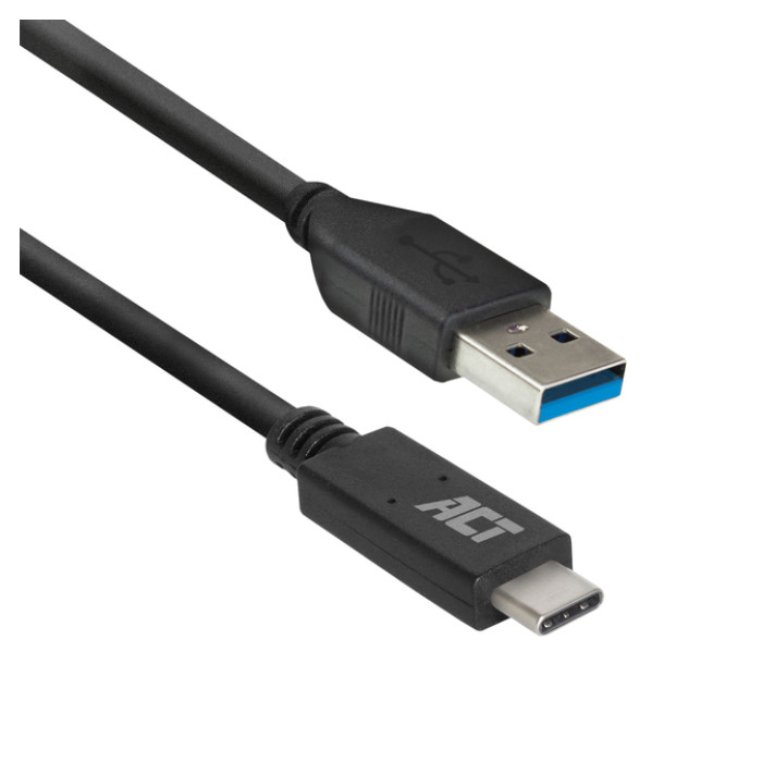 Kabel ACT USB A 3.2 naar USB-C 2 meter