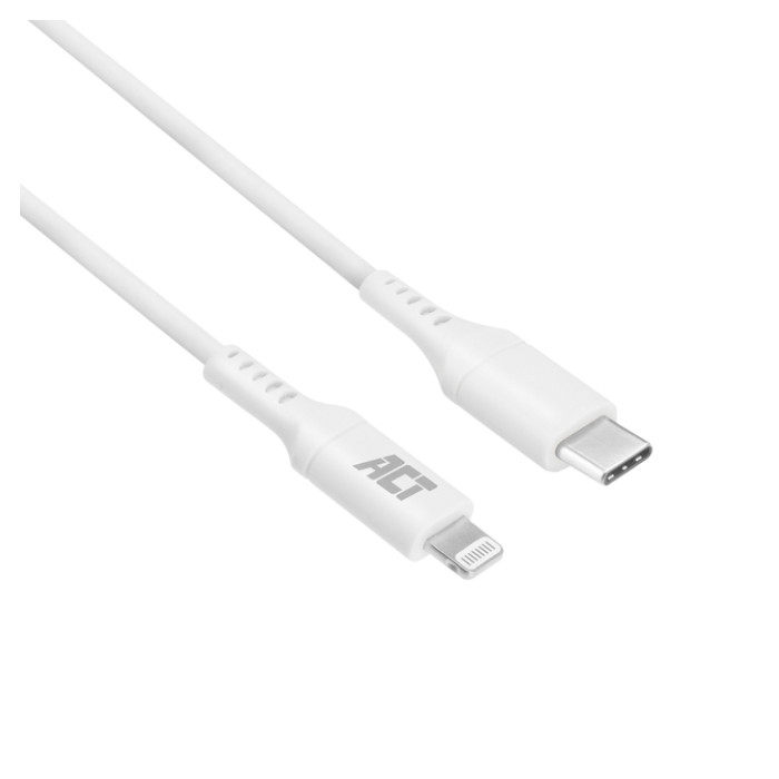 Kabel ACT USB-C naar Lightning laad -en data 1 meter