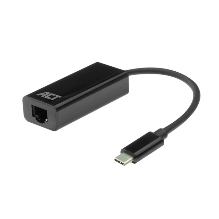 Adapter ACT USB-C naar Gigabit Ethernet 0.15 meter