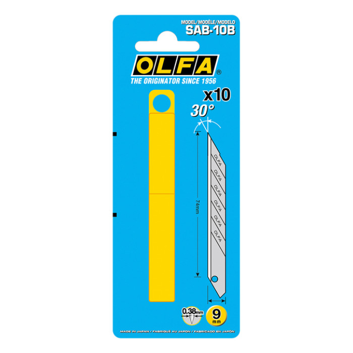 Reservemes Olfa SAB blister à 10 stuks