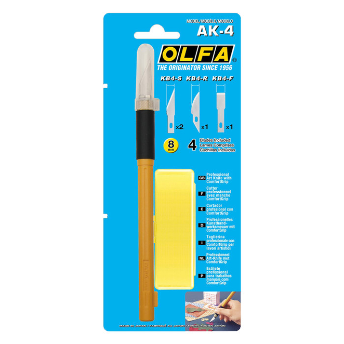 Precisiesnijmes Olfa AK-4 Pro blister à 1 stuk