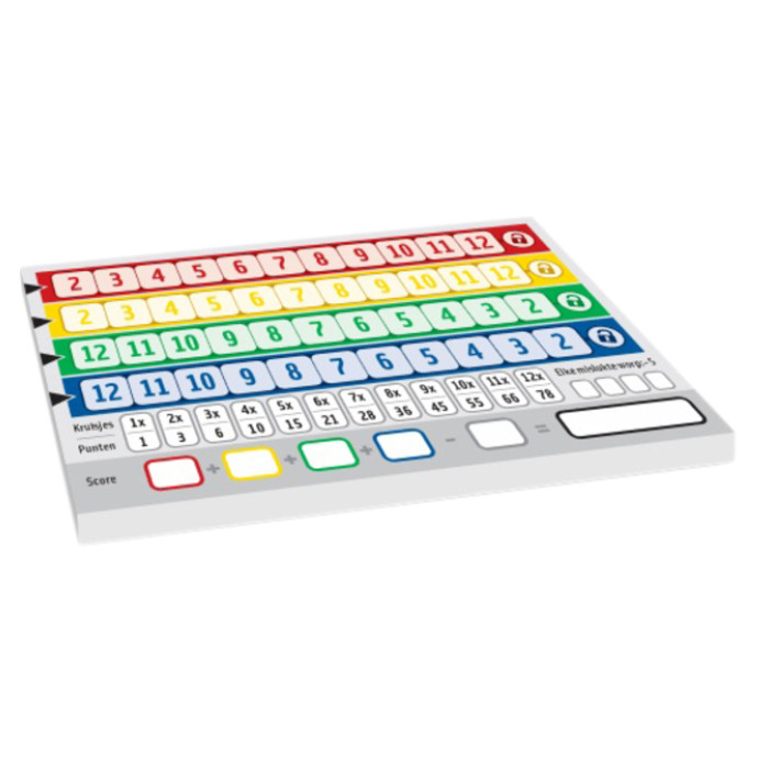 Qwixx scorebloks