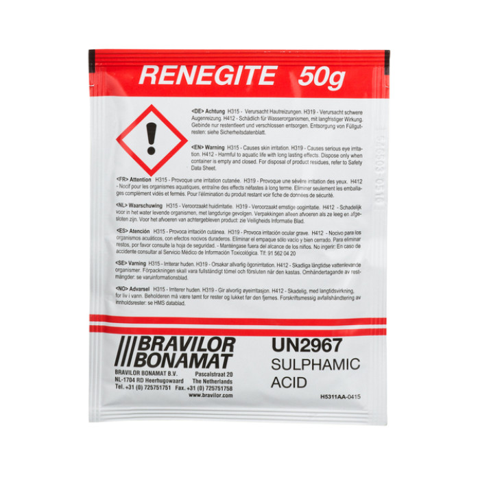 Ontkalker Bravilor Renegite voor koffiemachines
