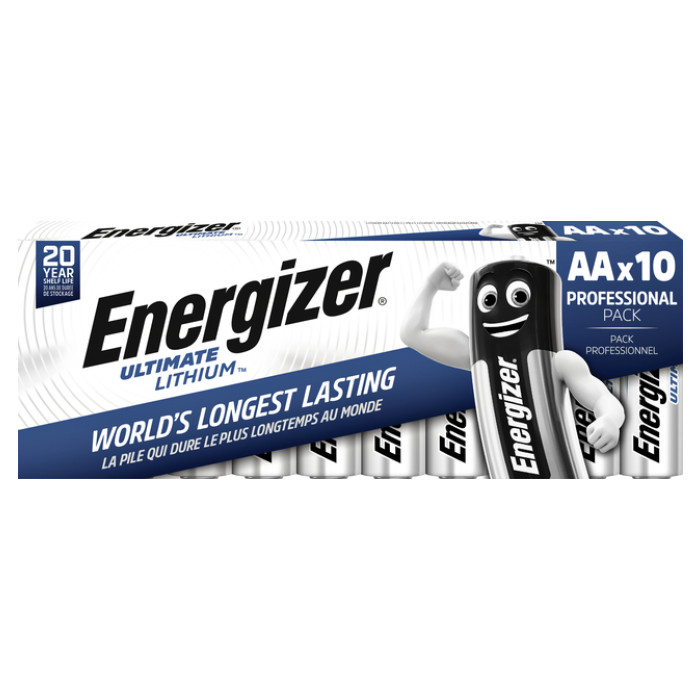 Batterij Energizer Ultimate Lithium 10xAA