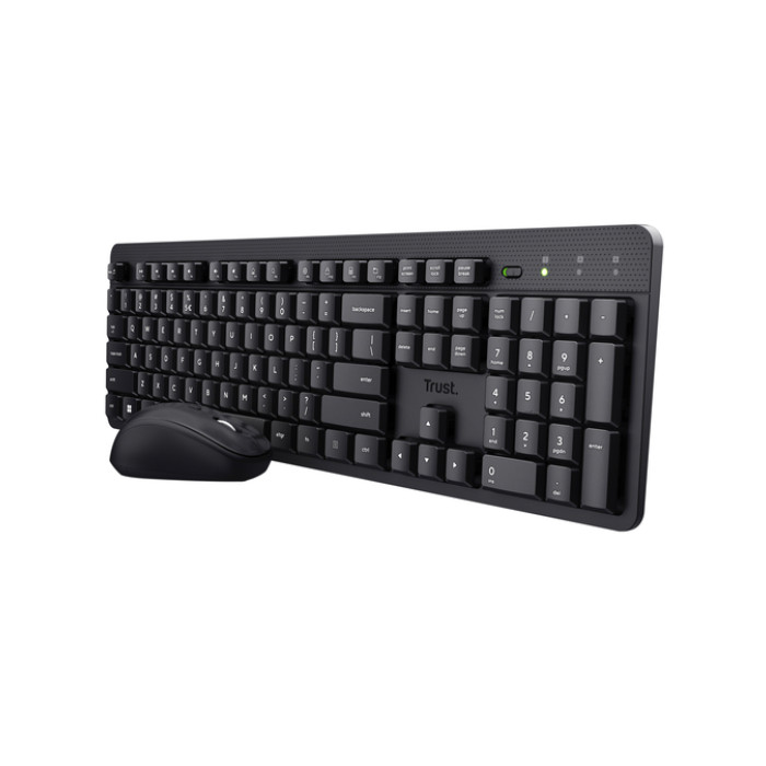 Toetsenbord Trust Ody II draadloos + muis Azerty 25363