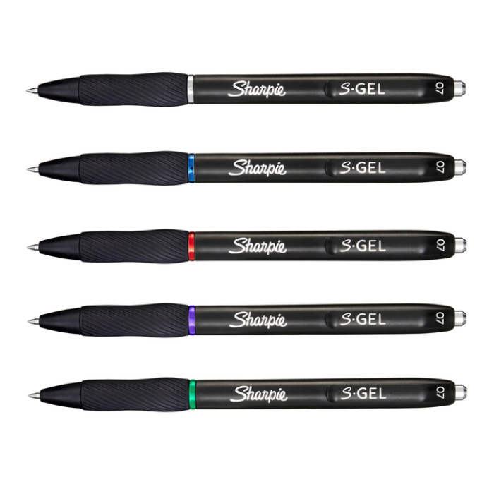 Gelschrijver Sharpie S-gel medium assorti blister à 8 stuks