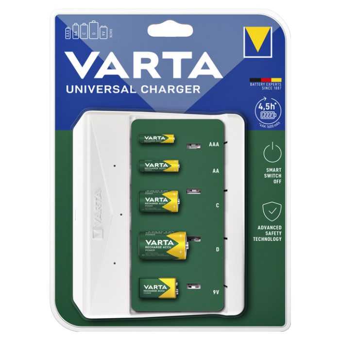 Batterij oplader Varta Universal