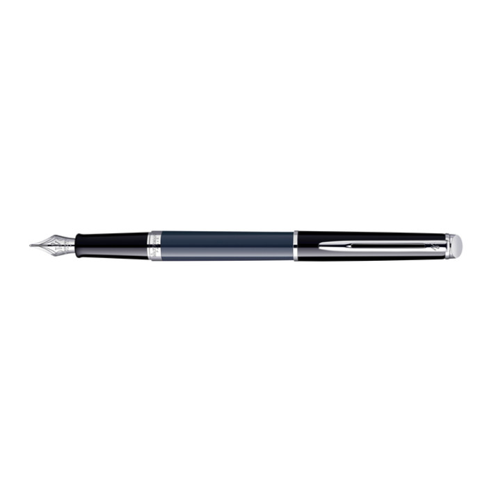 Vulpen Waterman Hémisphère Colour Blocking black en blue CT fijn