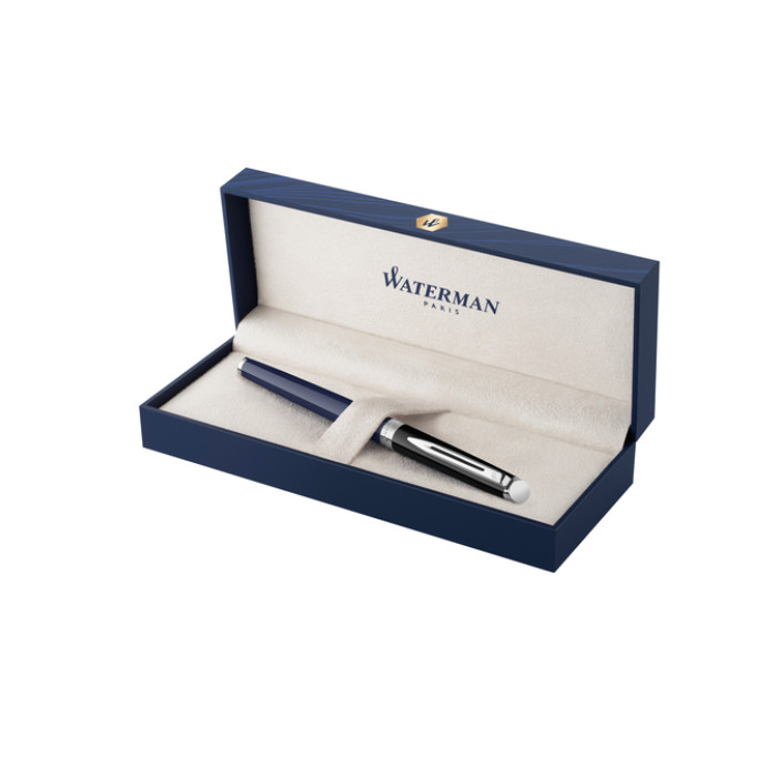 Vulpen Waterman Hémisphère Colour Blocking black en blue CT fijn