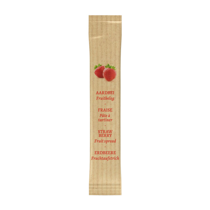 Fruitbeleg van Oordt VarieJantjes aardbeien 12x15 gram sticks