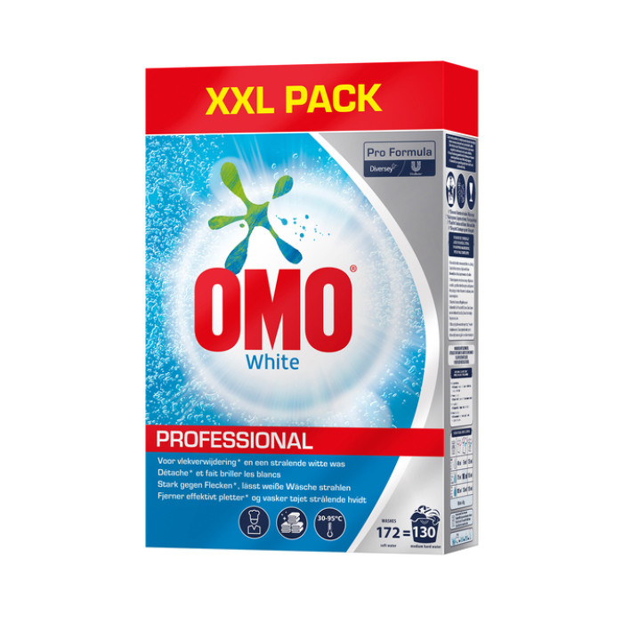 Wasmiddel Omo Pro Formula poeder wit 8.4kg 130 scoops