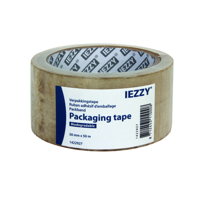 Verpakkingstape IEZZY biodegradable 50mmx50m