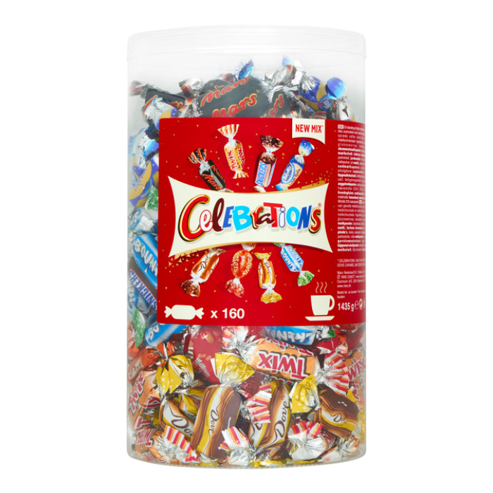 Chocolade Celebrations koker 1435gr