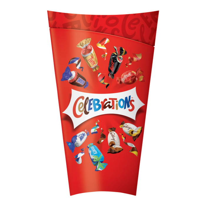 Chocolade Celebrations flip box 272gr