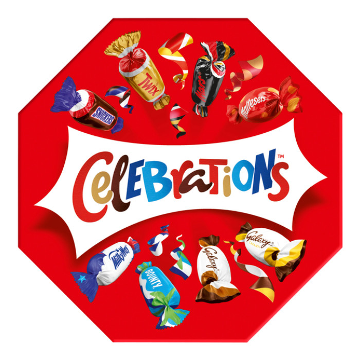Chocolade Celebrations doos 385gr