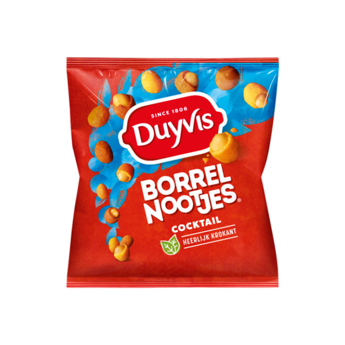 Borrelnootjes Duyvis cocktail zak 275gr
