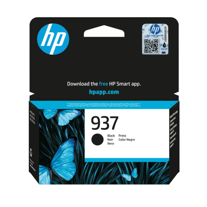 Inktcartridge HP 4S6W5NE 937 zwart